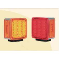 Plafón doble de pedestal con 3 tornillos para cofre KW